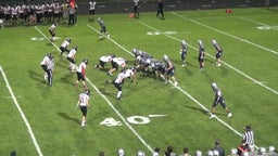 Menasha football highlights vs. East High School