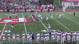 Peters Township football highlights Chartiers Valley High School