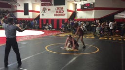 Cyle Ponchot's highlights NCHSSA Regional Wrestling Tournament @ Avery