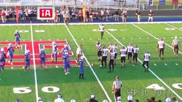 Indian Creek football highlights Brownstown Central High School