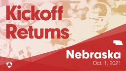 Nebraska: Kickoff Returns from Weekend of Oct 1st, 2021