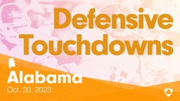 Alabama: Defensive Touchdowns from Weekend of Oct 20th, 2023