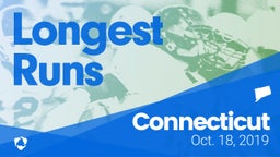 Connecticut: Longest Runs from Weekend of Oct 18th, 2019