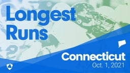 Connecticut: Longest Runs from Weekend of Oct 1st, 2021