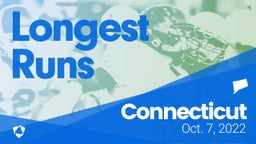 Connecticut: Longest Runs from Weekend of Oct 7th, 2022