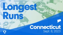 Connecticut: Longest Runs from Weekend of Sept 8th, 2023
