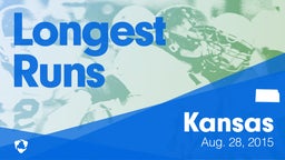 Kansas: Longest Runs from Weekend of Aug 28th, 2015