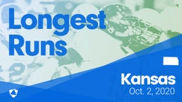 Kansas: Longest Runs from Weekend of Oct 2nd, 2020