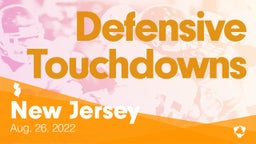 New Jersey: Defensive Touchdowns from Weekend of Aug 26th, 2022