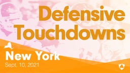 New York: Defensive Touchdowns from Weekend of Sept 10th, 2021