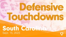 South Carolina: Defensive Touchdowns from Weekend of Sept 15th, 2023