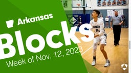Arkansas: Blocks from Week of Nov. 12, 2023