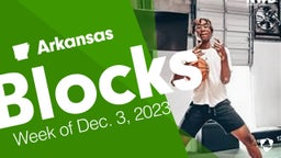 Arkansas: Blocks from Week of Dec. 3, 2023