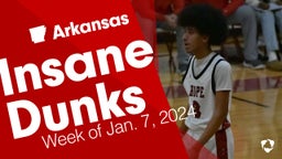Arkansas: Insane Dunks from Week of Jan. 7, 2024