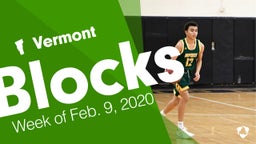 Vermont: Blocks from Week of Feb. 9, 2020