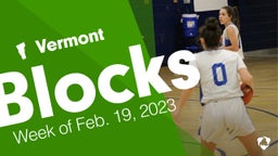 Vermont: Blocks from Week of Feb. 19, 2023