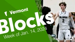 Vermont: Blocks from Week of Jan. 14, 2024