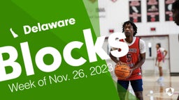 Delaware: Blocks from Week of Nov. 26, 2023