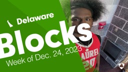 Delaware: Blocks from Week of Dec. 24, 2023