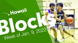 Hawaii: Blocks from Week of Jan. 9, 2022