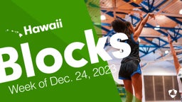 Hawaii: Blocks from Week of Dec. 24, 2023