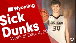 Wyoming: Sick Dunks from Week of Dec. 4, 2022