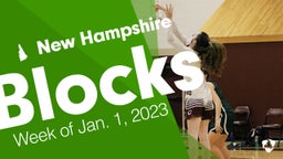 New Hampshire: Blocks from Week of Jan. 1, 2023