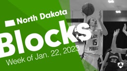North Dakota: Blocks from Week of Jan. 22, 2023