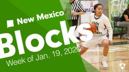 New Mexico: Blocks from Week of Jan. 19, 2020