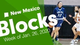 New Mexico: Blocks from Week of Jan. 26, 2020