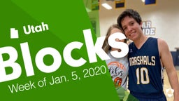 Utah: Blocks from Week of Jan. 5, 2020