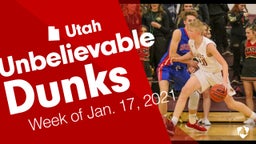 Utah: Unbelievable Dunks from Week of Jan. 17, 2021