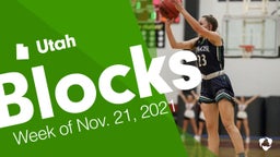 Utah: Blocks from Week of Nov. 21, 2021