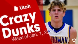 Utah: Crazy Dunks from Week of Jan. 1, 2023