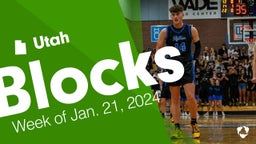 Utah: Blocks from Week of Jan. 21, 2024