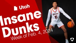 Utah: Insane Dunks from Week of Feb. 4, 2024