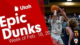 Utah: Epic Dunks from Week of Feb. 18, 2024