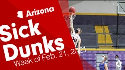 Arizona: Sick Dunks from Week of Feb. 21, 2021