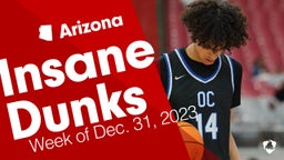 Arizona: Insane Dunks from Week of Dec. 31, 2023