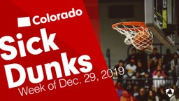 Colorado: Sick Dunks from Week of Dec. 29, 2019