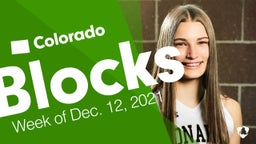 Colorado: Blocks from Week of Dec. 12, 2021
