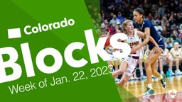 Colorado: Blocks from Week of Jan. 22, 2023