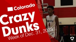 Colorado: Crazy Dunks from Week of Dec. 31, 2023