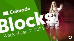 Colorado: Blocks from Week of Jan. 7, 2024
