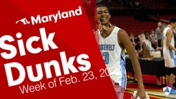 Maryland: Sick Dunks from Week of Feb. 23, 2020
