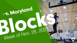 Maryland: Blocks from Week of Nov. 28, 2021