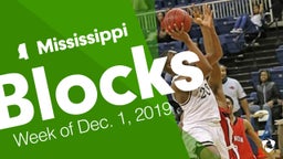Mississippi: Blocks from Week of Dec. 1, 2019