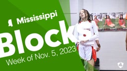 Mississippi: Blocks from Week of Nov. 5, 2023