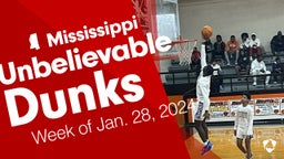 Mississippi: Unbelievable Dunks from Week of Jan. 28, 2024