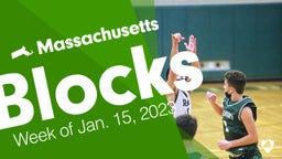 Massachusetts: Blocks from Week of Jan. 15, 2023